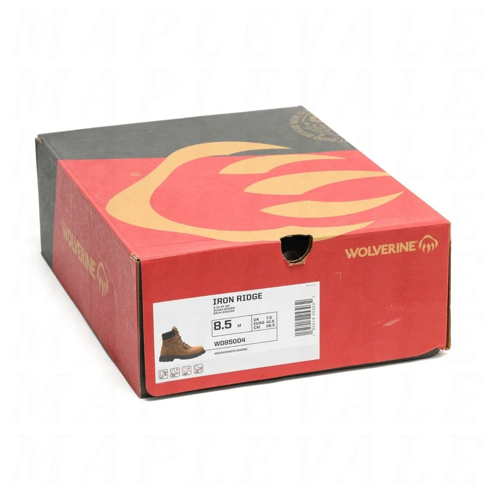 Wolverine Iron Ridge Waterproof Steel Toe 6